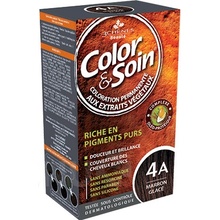 Color & Soin barva na vlasy 4A ledově hnědá 135 ml