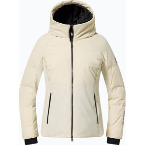 Descente Дамско скиорско яке Descente Double Collar polar white