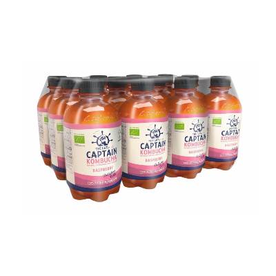 BIO Captain Kombucha Malina 12x400ml