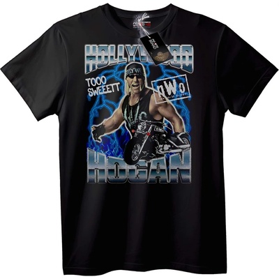 NOONEBRAND Тениска Hollywood Hogan NWO - M, Black