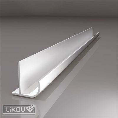 LIKOV Lišta PVC lišta spojovací H pro SDK desky G-H PVC š. 12,5mm, délka 2m