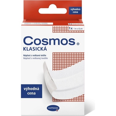 Cosmos Klasická náplasť z netkanej textílie 1 m x 6 cm 1 ks
