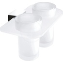 Nimco Kibo - Držák sklenky dvojitý, chrom - Ki X3-58DW-26