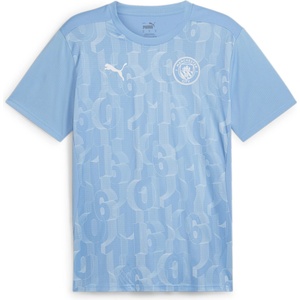PUMA Manchester City Prematch Shirt 2024 2025 Adults - Blue