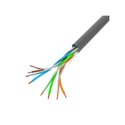 LAN cable CAT. 5e utp 100m solid cu grey fluke passed (LCU5-12CU-0100-S)