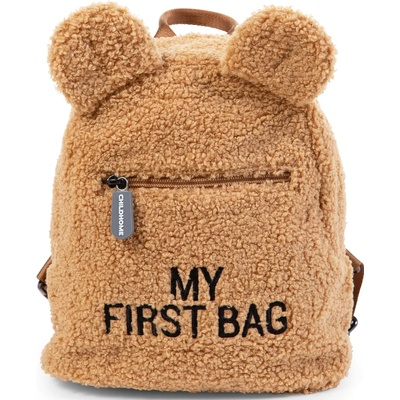 Childhome Детска раница Childhome - My First Bag, Teddy (CWKIDBT)