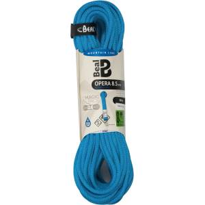Beal Единично въже Beal Opera 8.5 Golden Dry Single rope - Blue - размер 80 m (308-0221-0114)