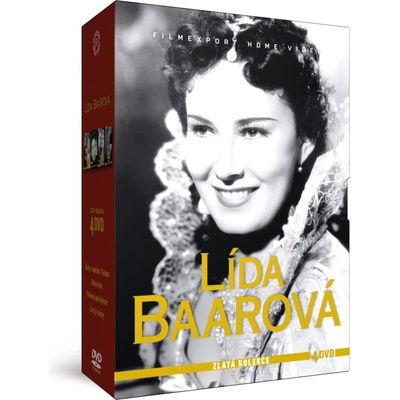 Lída Baarová - Zlatá kolekce - 4 DVD