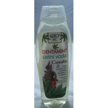 BC Bione Cosmetics Dentamint ústní voda Cannabis 500 ml