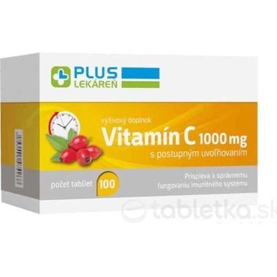 Plus Lékáreň Vitamín C 1000 mg 100 tabliet