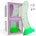 Engily Ross Dildox Glow-In-The-Dark Confetti Stars Liquid Silicone Dildo 17cm