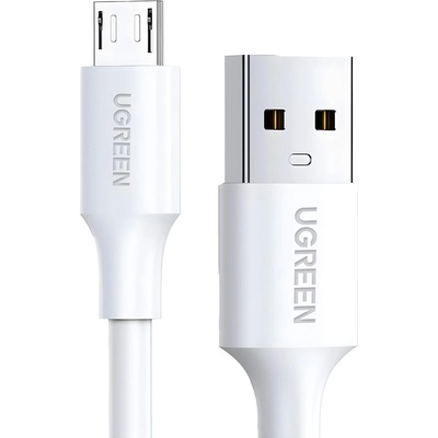 UGREEN Micro USB на USB - A кабел - 2 м - Бяла KP35177