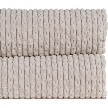 Ixia Бежово капитонирано покривало за легло 180x260 cm - Ixia (613158)