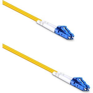 DeTech Оптичен пач кабел DeTech, LC-LC, UPC, Singlemode, Duplex, 5.0m, Yellow - 18331 (DE-18331)