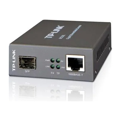 TP-Link Конвертор TP-LINK MC220L, 10-100-1000Mbps RJ45 към 1000Mbps SFP слот