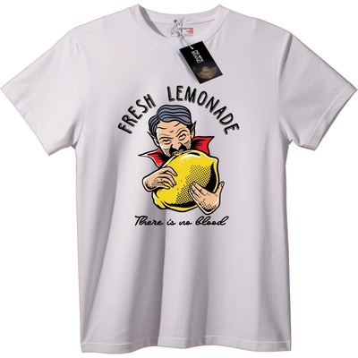 NOONEBRAND Тениска с Вампир и Лимонада - XS, White
