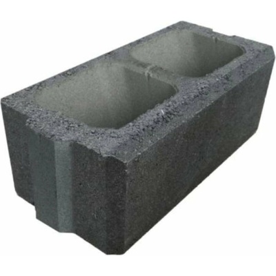 Tvarovka průběžná celá Presbeton Simple Block HX 1/20/AF hladká – černá
