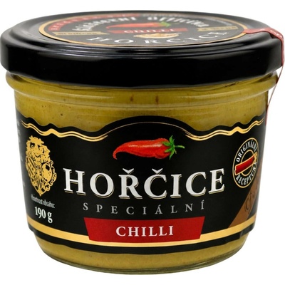 Klášterní officína Hořčice CHILLI 190 g