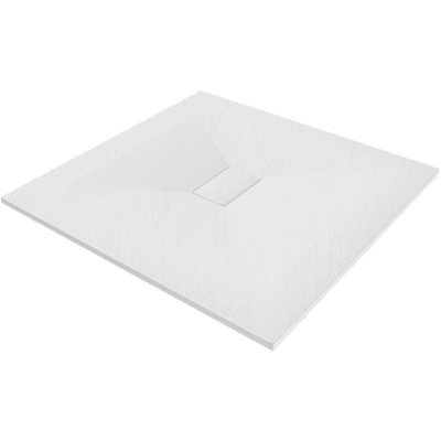 Mexen Hugo квадратен поддушов поднос SMC 100 x 100 cm, бял - 42101010 (42101010)
