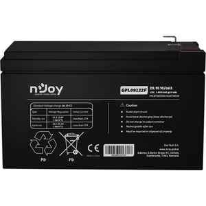 nJoy GPL09122F 12V 9Ah, BTVACIUOCTB2FCW02B (BTVACIUOCTB2FCW02B)