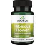 Swanson Hibiscus Flower 400 mg [60 капсули]