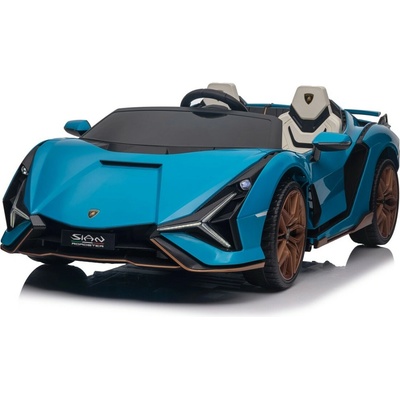 Mamido Elektrické autíčko Lamborghini Sian modrá