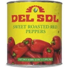 Del Sol Pečené papriky červené 794 kg