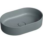 Omnires Ovo M+ 55x36 cm matt ash grey (OVOUNAG)