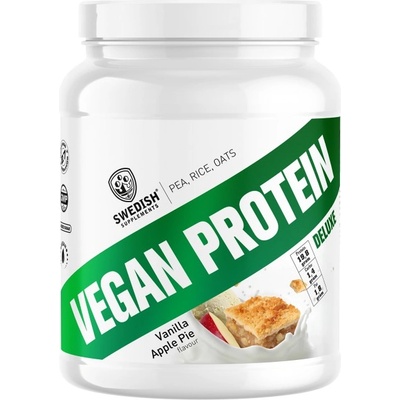 Swedish Supplements Vegan Protein Deluxe | from Pea, Rice and Oats [750 грама] Неовкусен