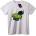 NOONEBRAND Тениска Банкомат - 2XL, White