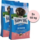 Happy Dog Supreme Sensible Junior kura losos a zemiaky 2 x 10 kg