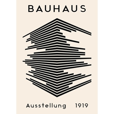Plagát, Obraz - Bauhaus Print 44, 30 × 40 cm
