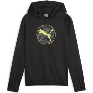 PUMA Детски суичър Puma Active Sports Poly Hoodie B Hoody Unisex Kids - Puma Black
