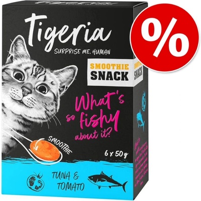 Tigeria Smoothie Snack mix 3 druhy 6 x 50 g