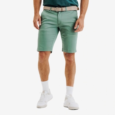 Inesis pánske golfové chino šortky MW500 zelené