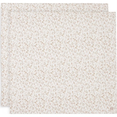 Jollein Pleny zavinovací 115x115 cm Bloomy 2ks