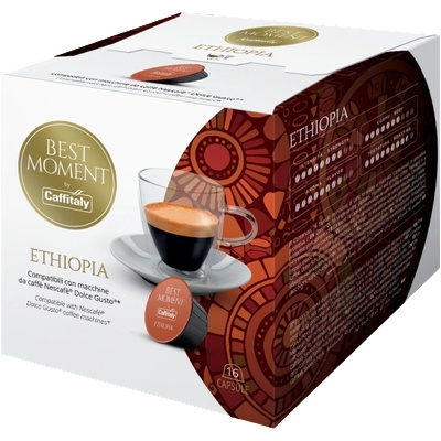 Caffitaly Кафе капсули Best Moment Ethiopia, Dolce Gusto, 16бр, капсули
