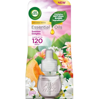 Air Wick Life Scents Summer Delights Radostné leto elektrický osviežovač náhradná náplň 19 ml