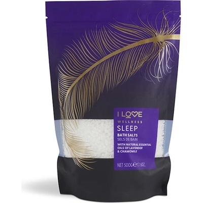 I Love relaxačná soľ do kúpeľa Wellness Sleep (Bath Salts) 500 g