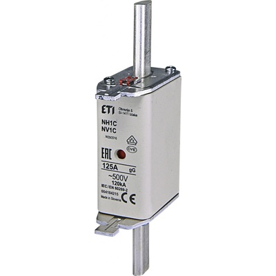 NV1C/NH1C gG 125A/500V Nožová pojistka