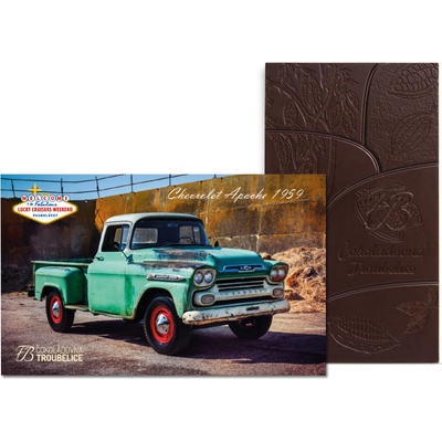 Čokoládovna Troubelice "Chevrolet Apache", hořká 75% 45 g