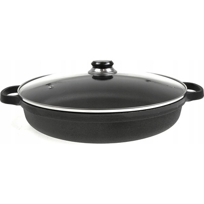 Rossner grilovacia Panvica OKRUHLÁ 25 cm liatinová