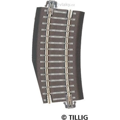 Tillig TT BR 22 kre oblouková kolej pravá R353mm/15° 83723