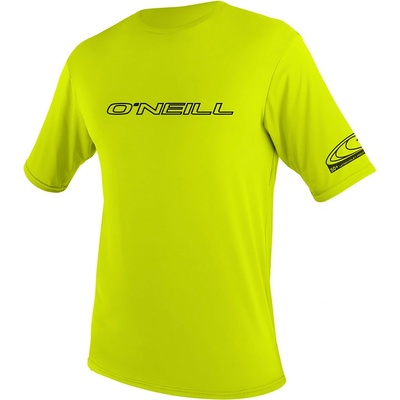 O'Neill Basic Skins S/s Sun Shirt lime
