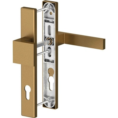 Medos Dublin Koule/klika hranatá PZ 92 mm bronz kartáčovaná