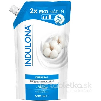 Indulona Konopné semienko Ošetrujúce tekuté mydlo pre citlivú pokožku 500 ml