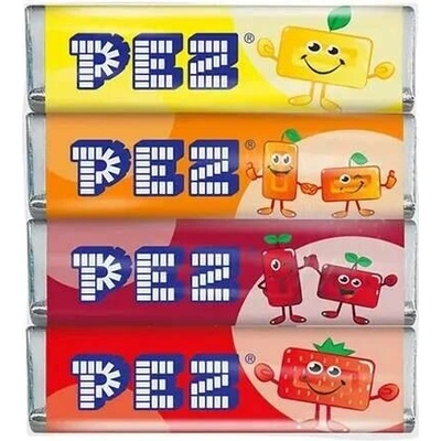 PEZ fruit mix štangličky ovocné 200 x 8,5 g