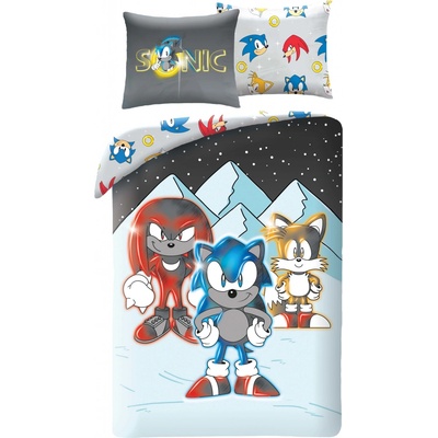 Halantex Obliečky Sonic Friends SHH-141BL 140x200 70x90