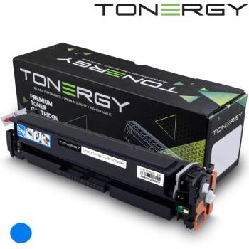 Image 1 of Compatible съвместима Тонер Касета Compatible Toner Cartridge HP 202X CF501X CANON CRG-054H Cyan, High Capacity 2.5K (TONERGY-CRG054H-C)