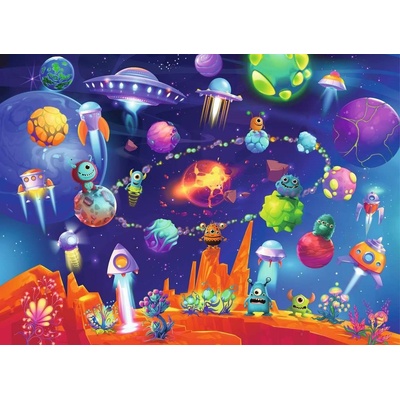 RAVENSBURGER Mimozemšťani XL 60 dílků